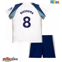 Camiseta Tottenham Hotspur Yves Bissouma #8 Primera Equipación para niños 2025-26 manga corta (+ pantalones cortos)